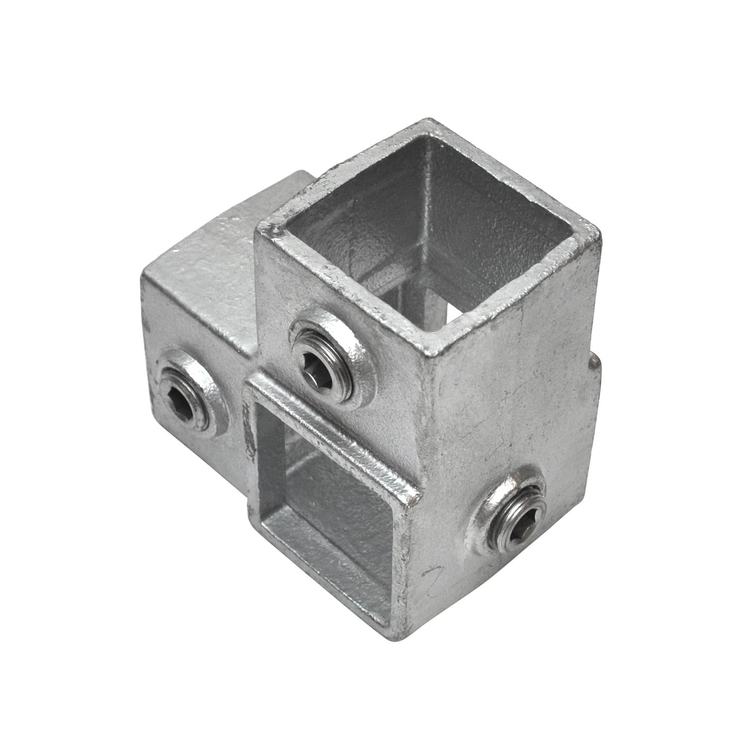 Doos Hoekstuk doorlopende staander - vierkant - 40 mm (20 stuks)
